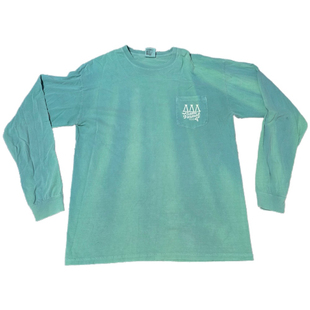Delta Delta Delta TriDelt Semi Formal Long Sleeve TShirt 2015 (D)